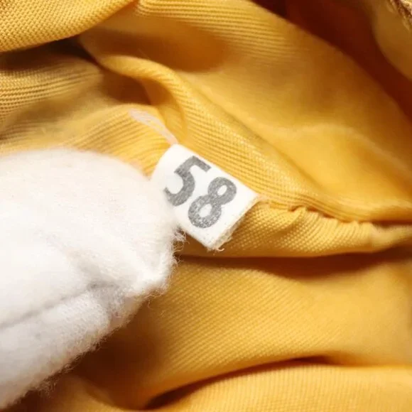 PRADA Accessory Pouch Nylon Yellow Auth 117775 - Picture 13 of 16